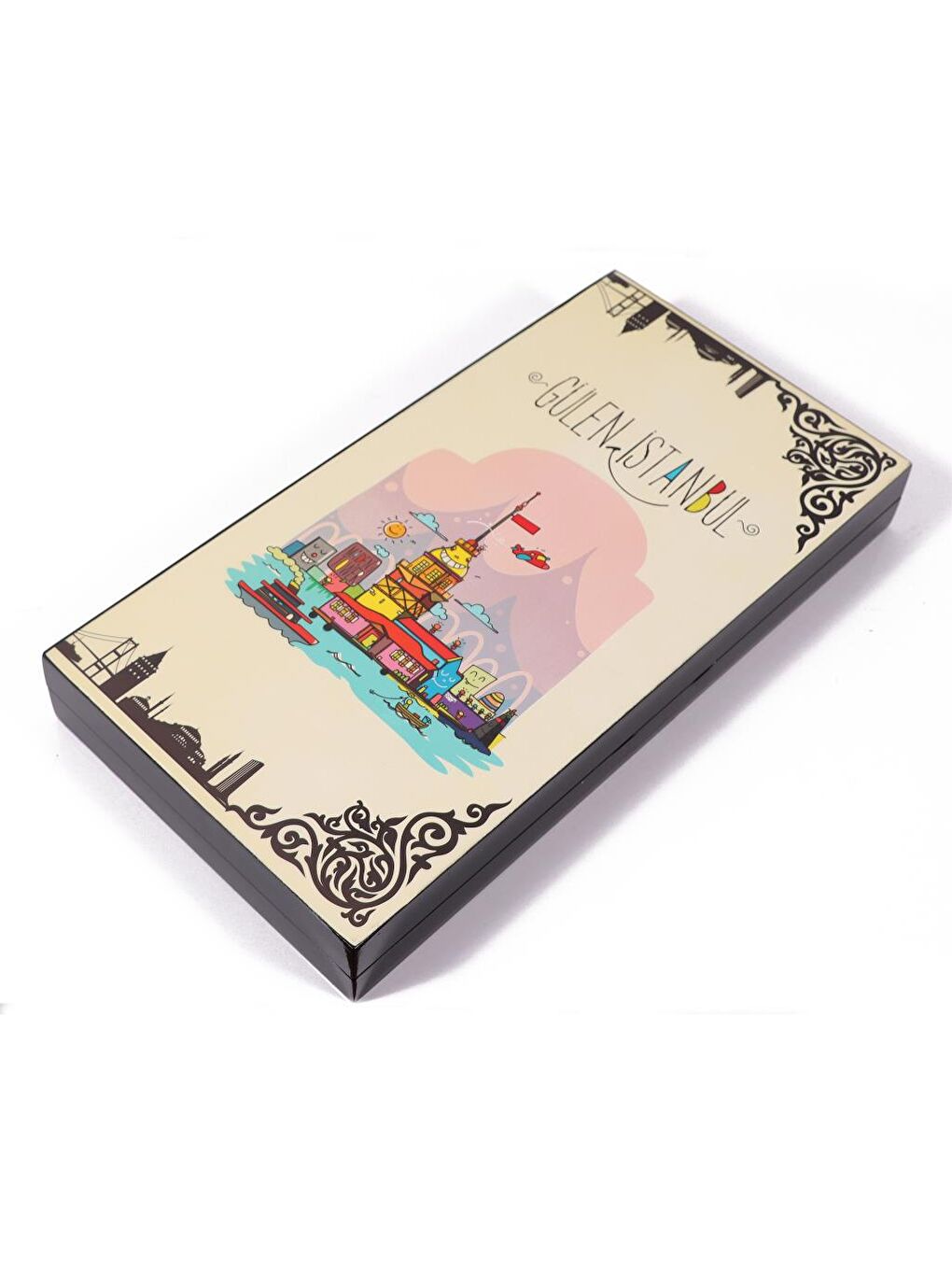 Smiling İstanbul Kız Kulesi Tavla-3