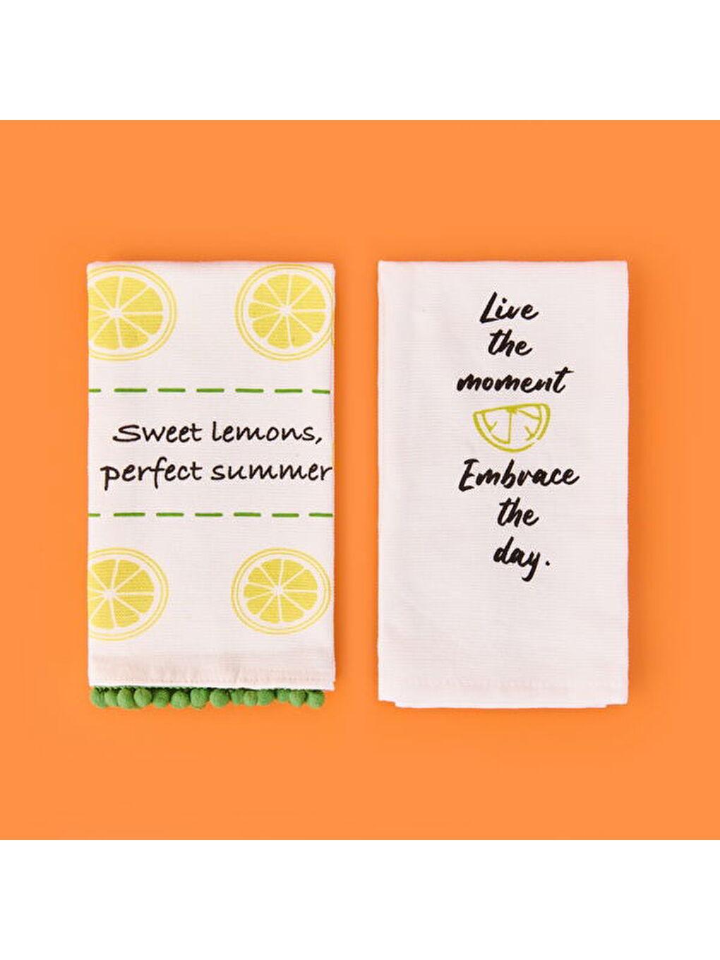 Soft Ribbon 2'li Kurulama Bezi - Ekru - 40x50 cm-1