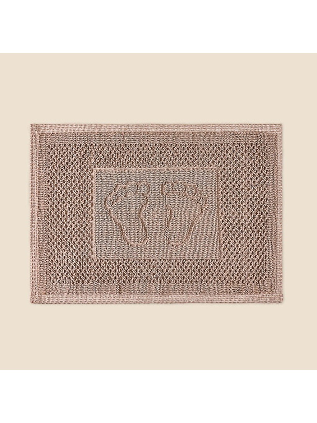 Soft Nova Banyo Paspası - Bej - 40x60 cm
