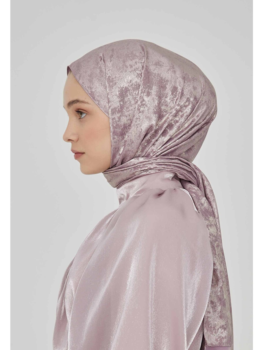 Pembe Luxury Shine Şal Vintage Rose-2