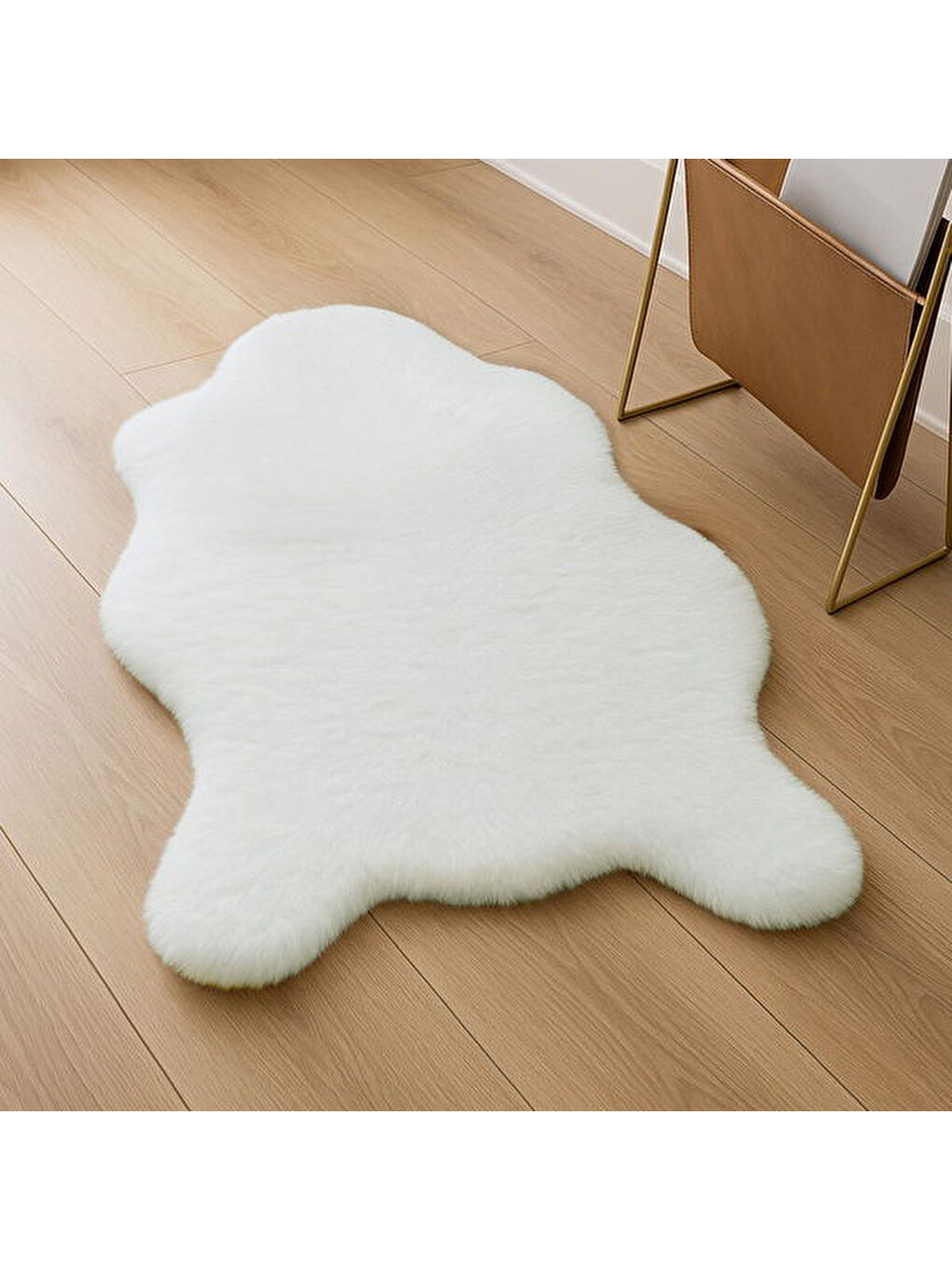 Ekru Soft Rachelle Post Halı - Krem - 80x140 cm