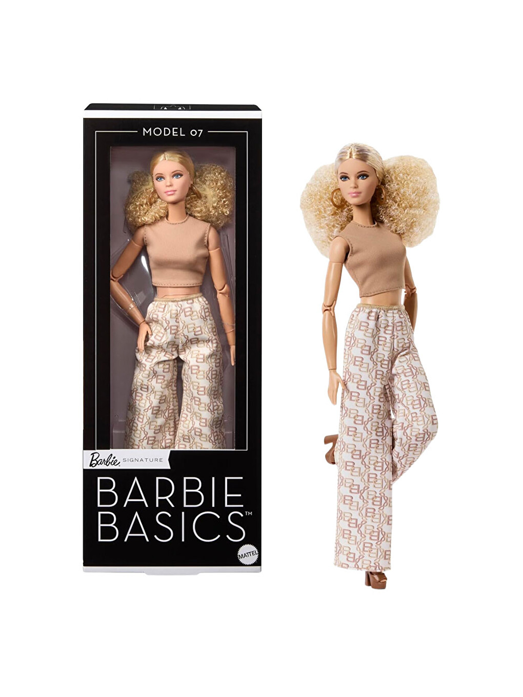 Barbie Basics 07 Siyah Uzun Saçlı Jjx26