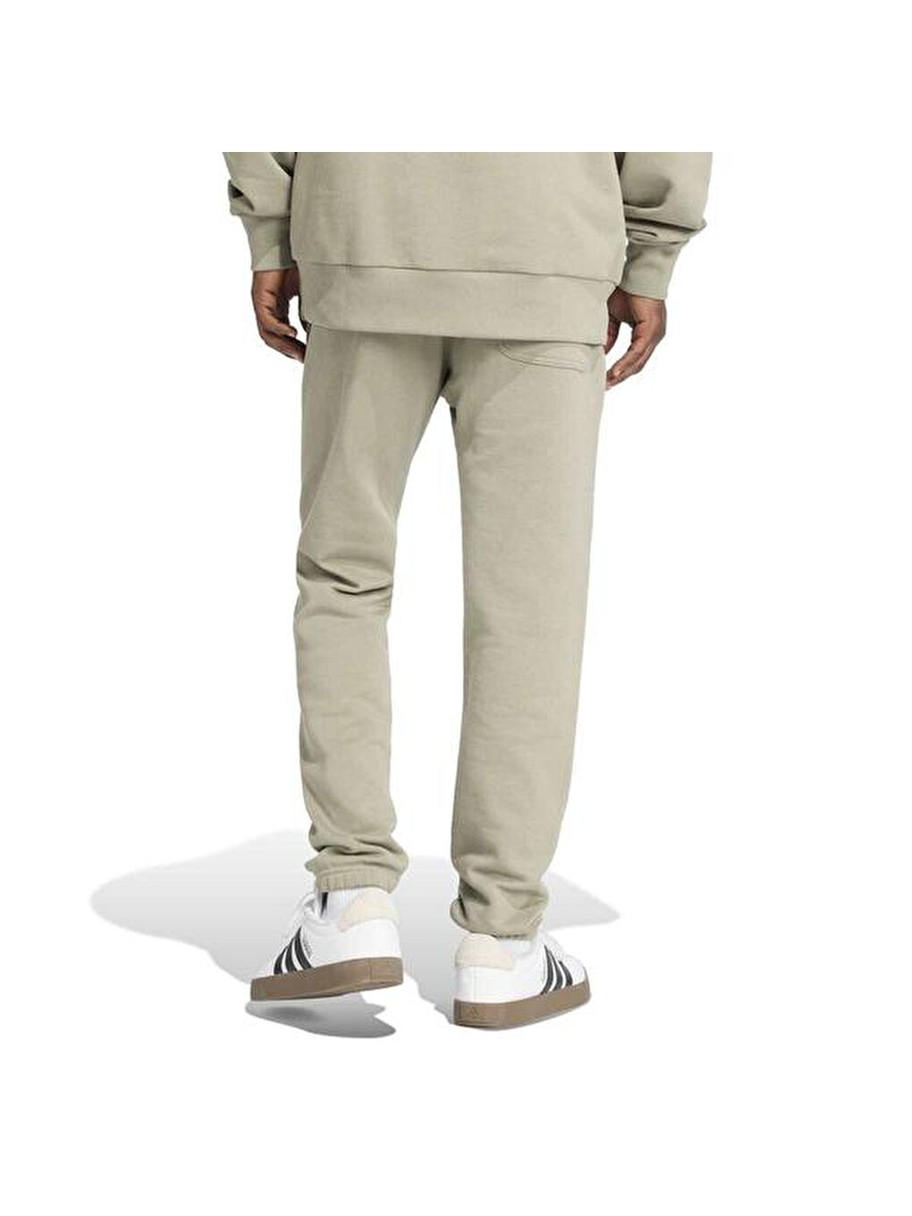 All Season French Terry Regular Erkek Bej Eşofman Altı-1