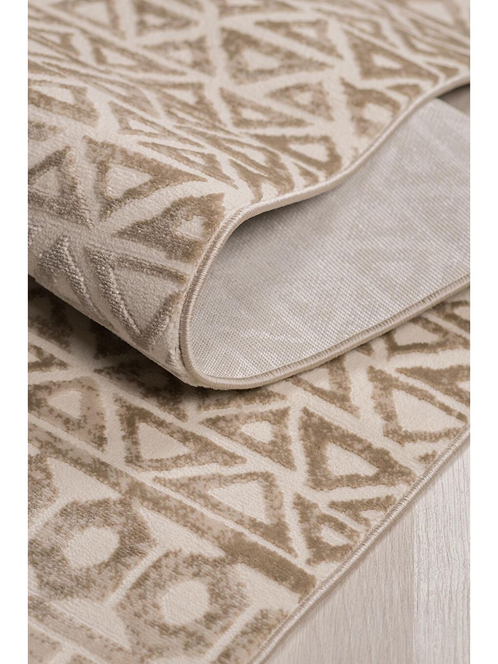 Notta 1118 Bej Modern Dokuma Halı-140x200-1