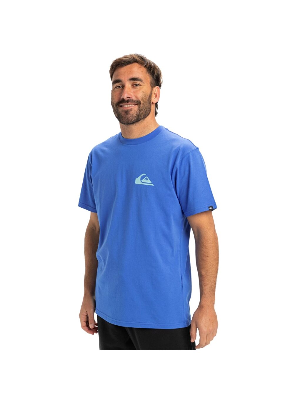 Mavi Ev Mini Logo Erkek Tişört-1