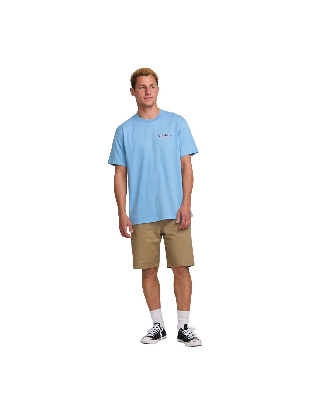 Twin Peaks Regular Ss Erkek Mavi Tişört-1