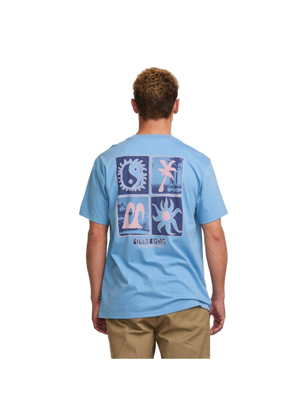 Twin Peaks Regular Ss Erkek Mavi Tişört-3