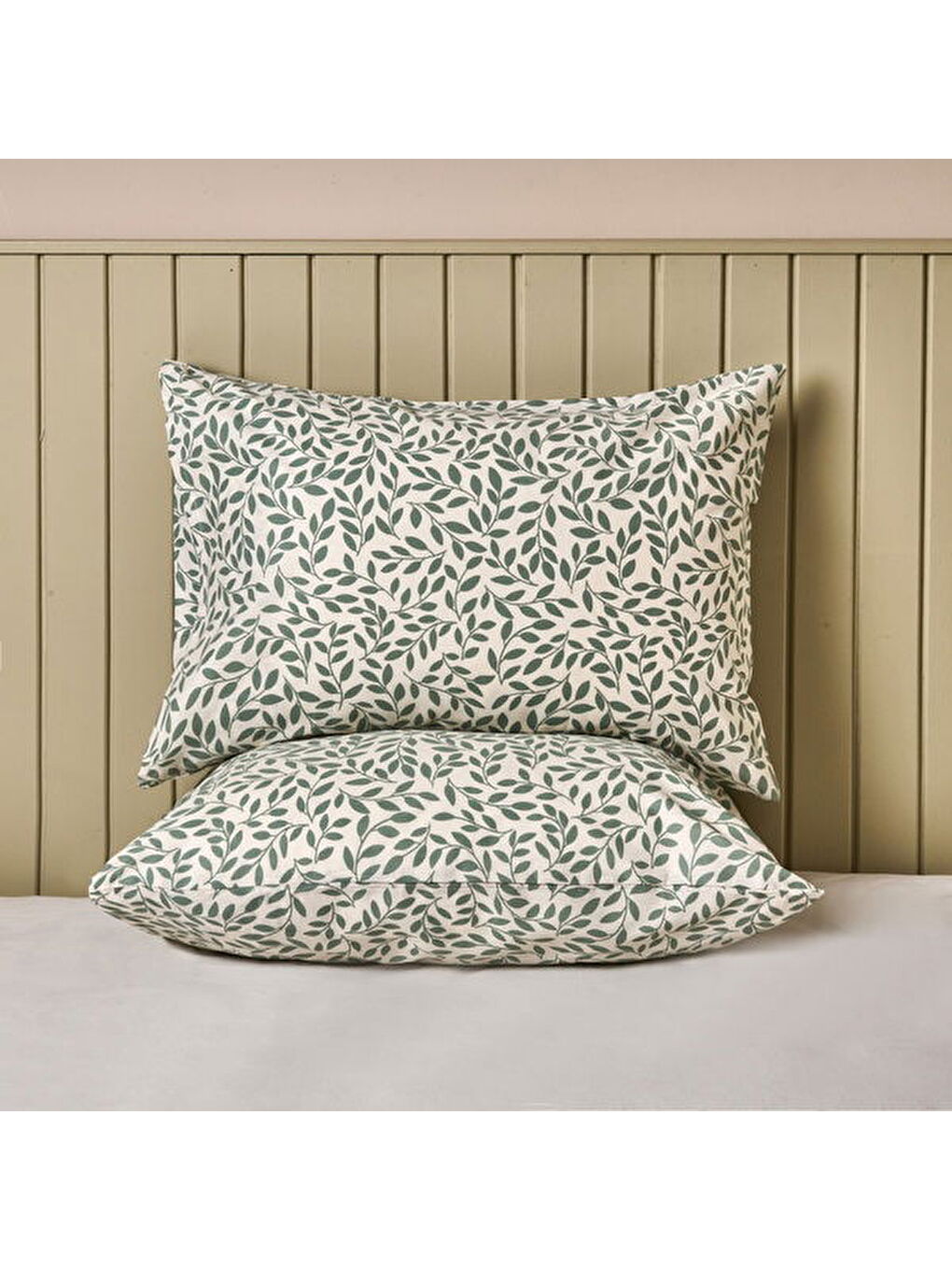 Beyaz Soft Sacha 2'li Yastık Kılıfı - Krem - 50x70 cm-1