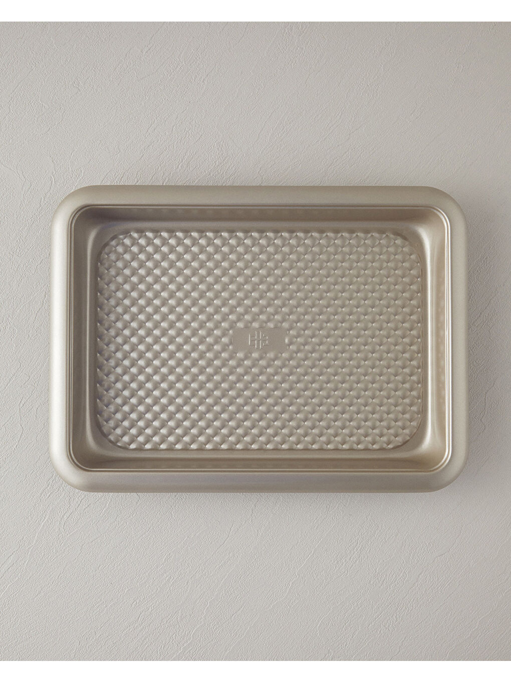 Kahverengi Patisserie Tray Karbon Çelik Kek Kalıbı 37x27 cm-1