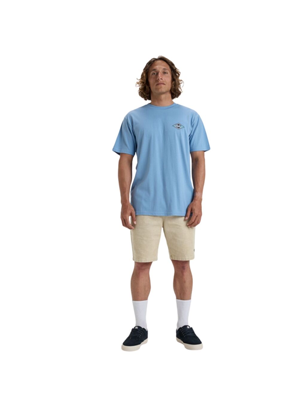 Mavi Crayon Wave Erkek Tişört-1