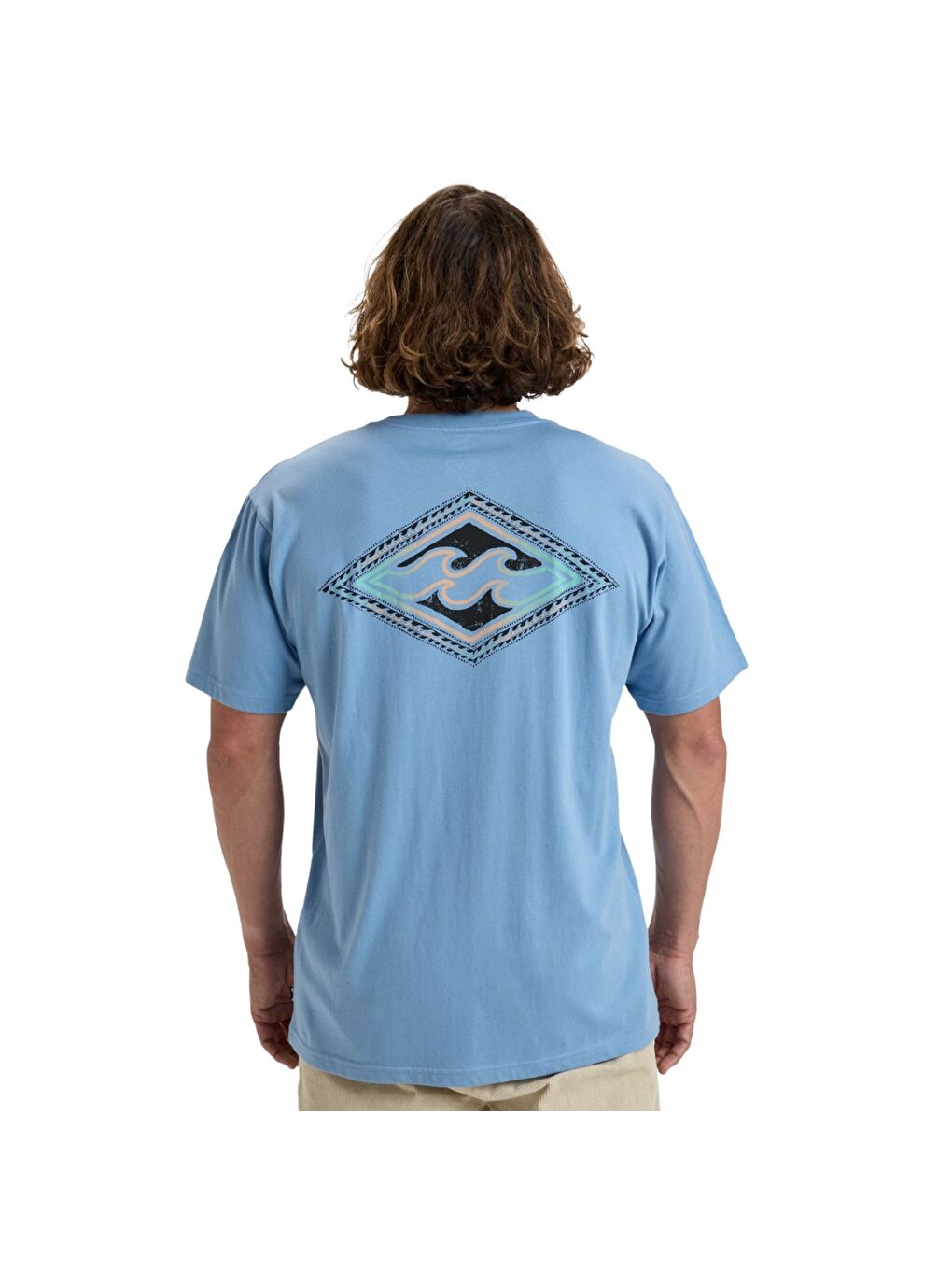 Mavi Crayon Wave Erkek Tişört-5