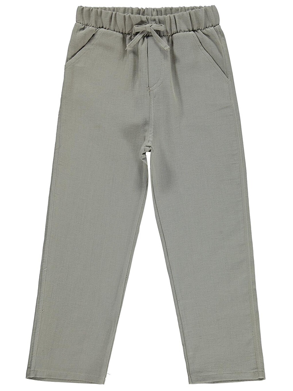 Boys Basic 10-13 Yaş Pantolon - Gri