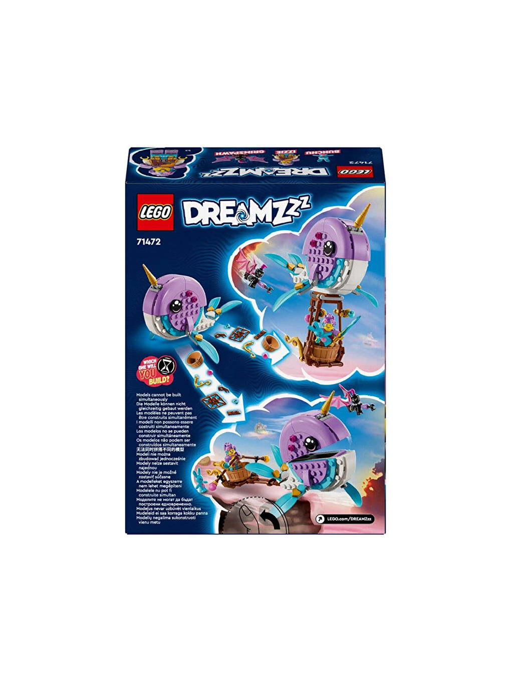 Lego Renksiz Dreamzzz Izzie'Nin Deniz Gergedanı Sıcak Hava Balonu 71472 - 3