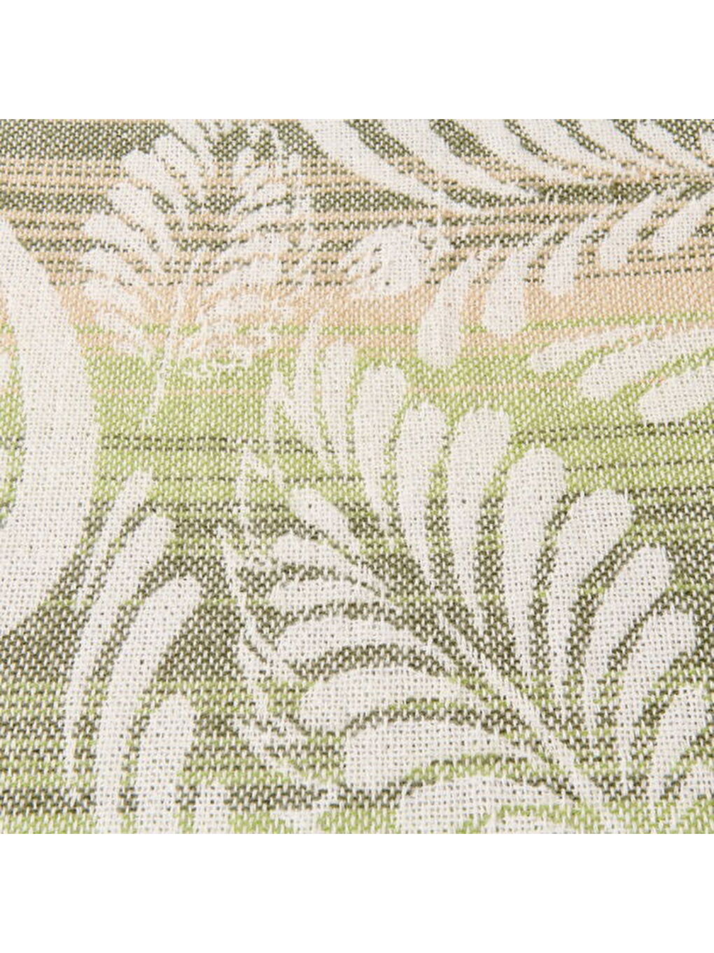 Soft Fathi Pamuklu Tek Kişilik Battaniye - Yeşil - 150x200 cm-1