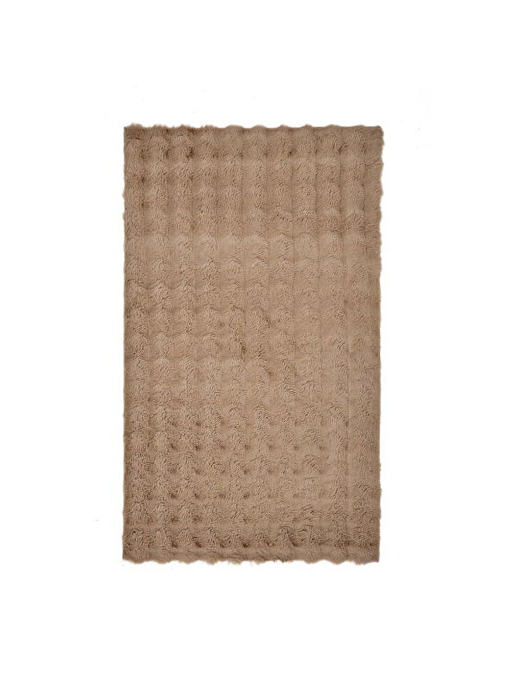 Soft Bubble Post Halı - Kahverengi - 80x140 cm-2