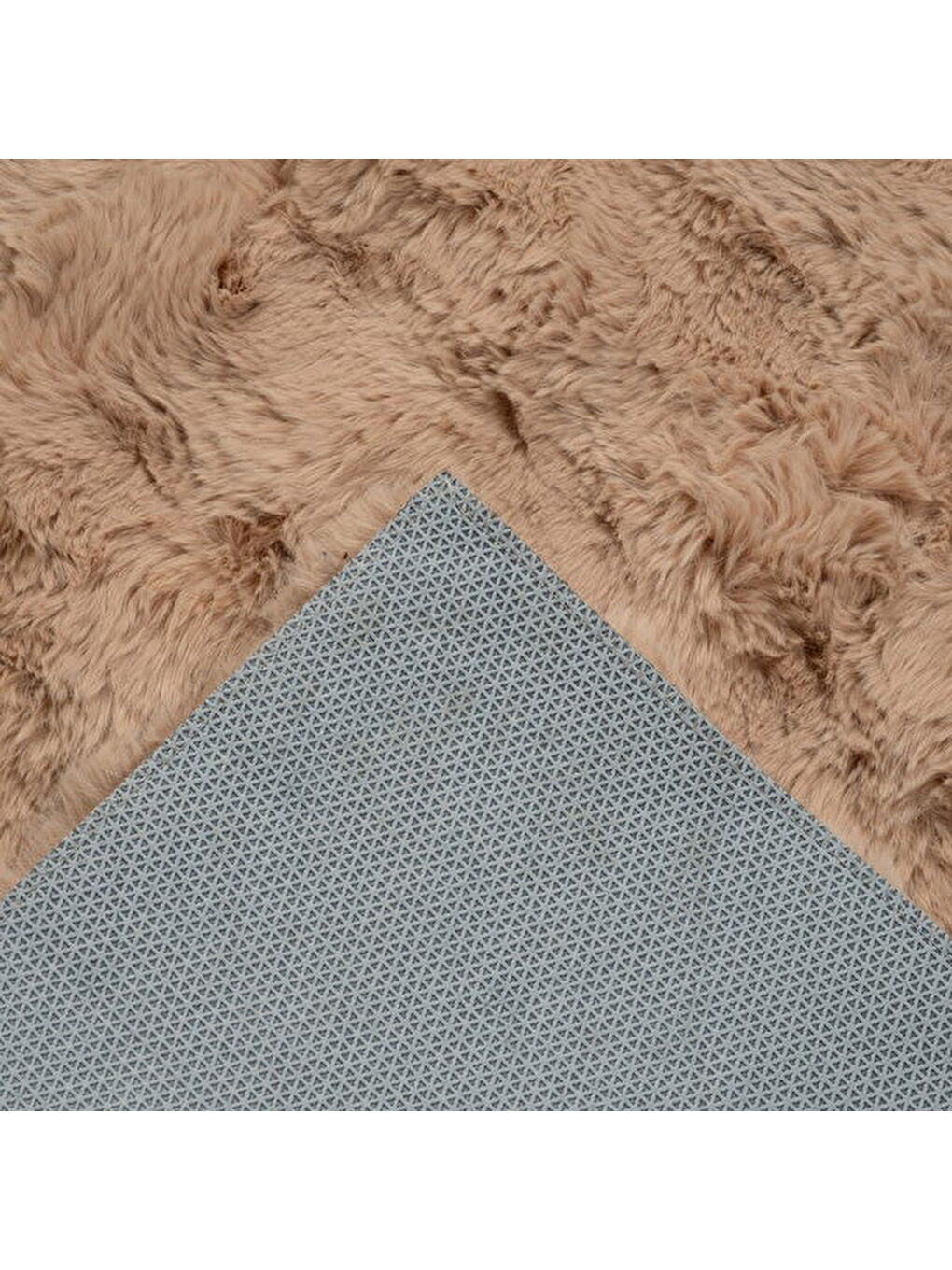 Soft Bubble Post Halı - Kahverengi - 80x140 cm-3