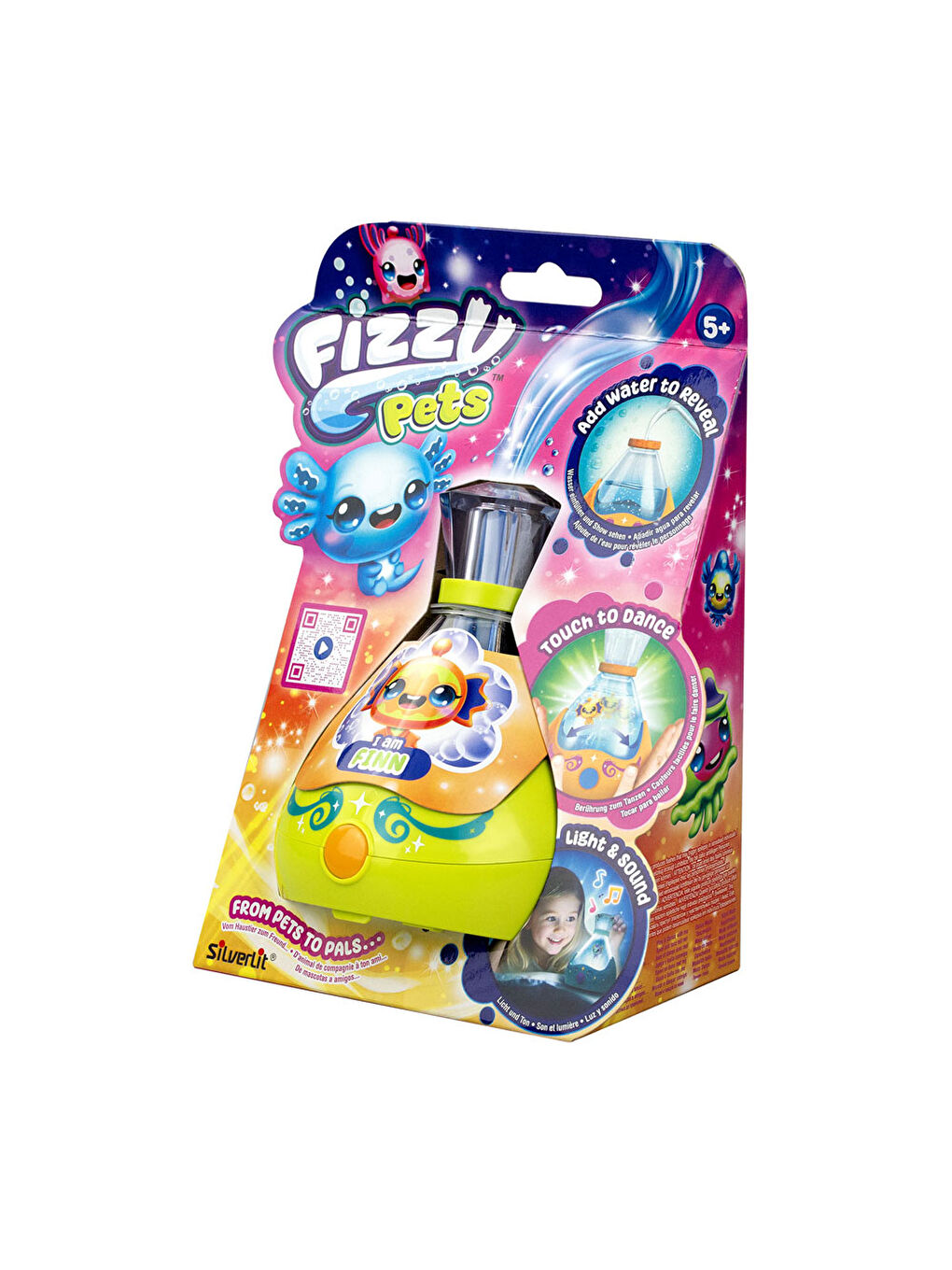 Fizzy Pets İnteraktif Oyuncak Finn 89090-4