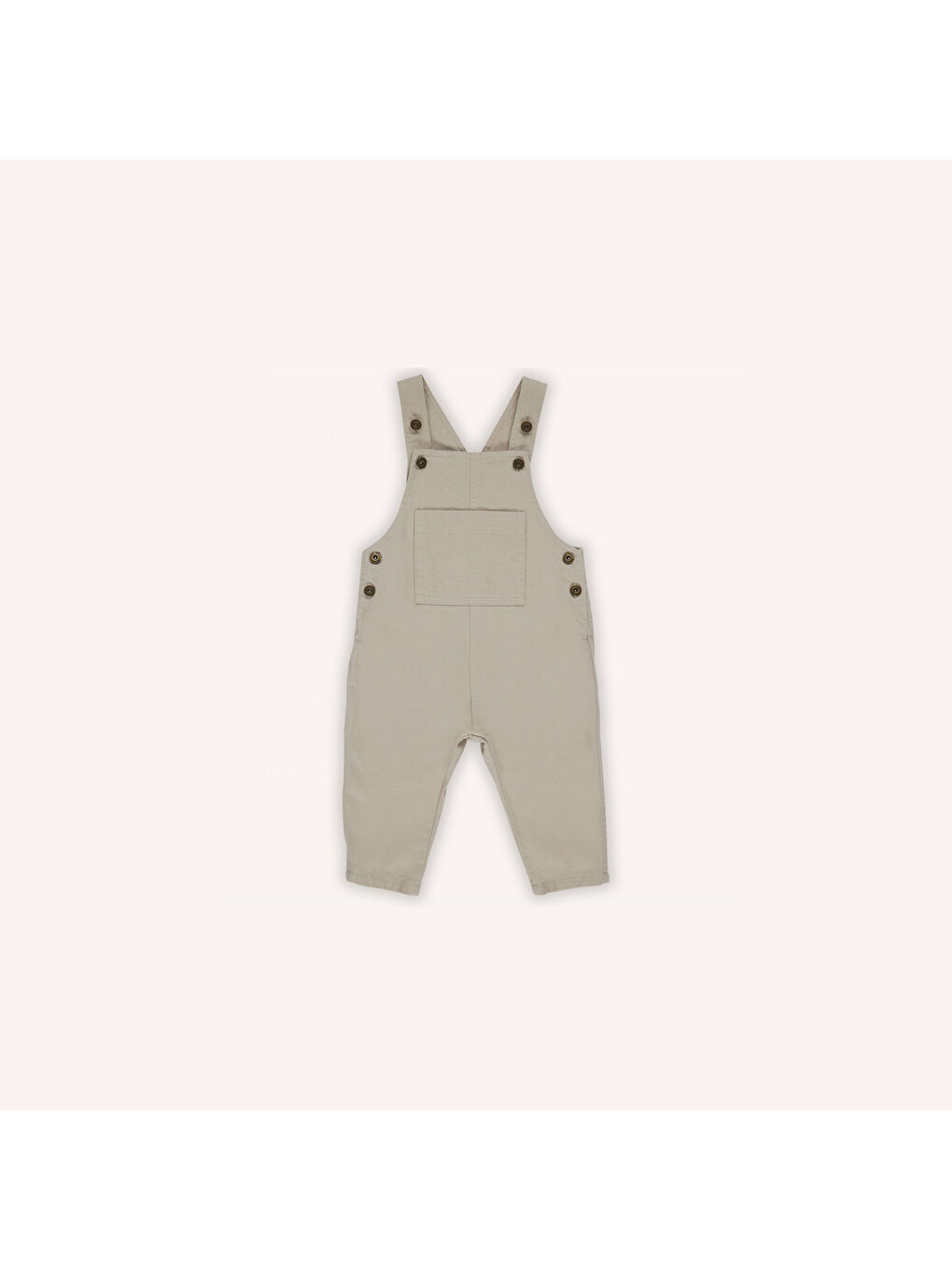 Bej Erkek Çocuk Salopet-1