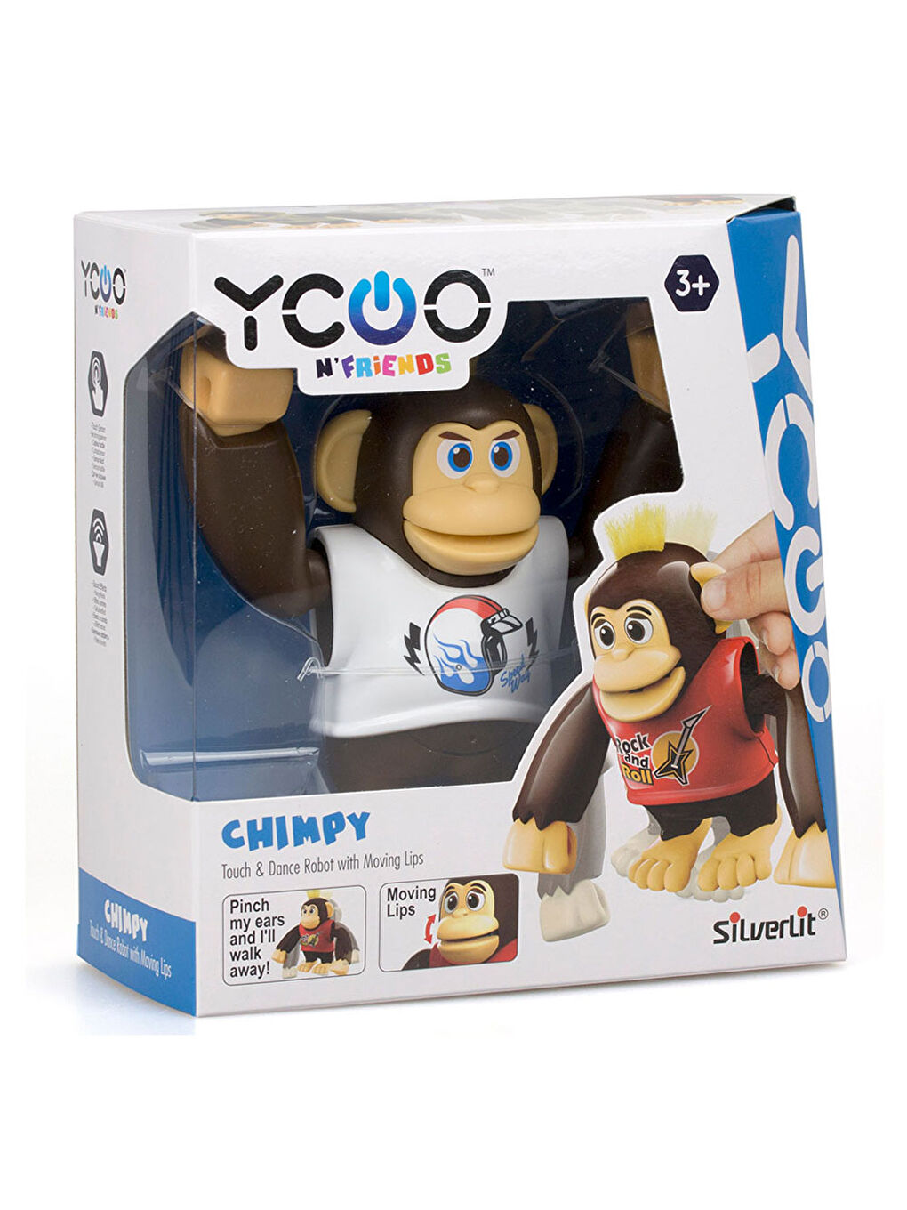 Chimpy Robot Beyaz 88564-2