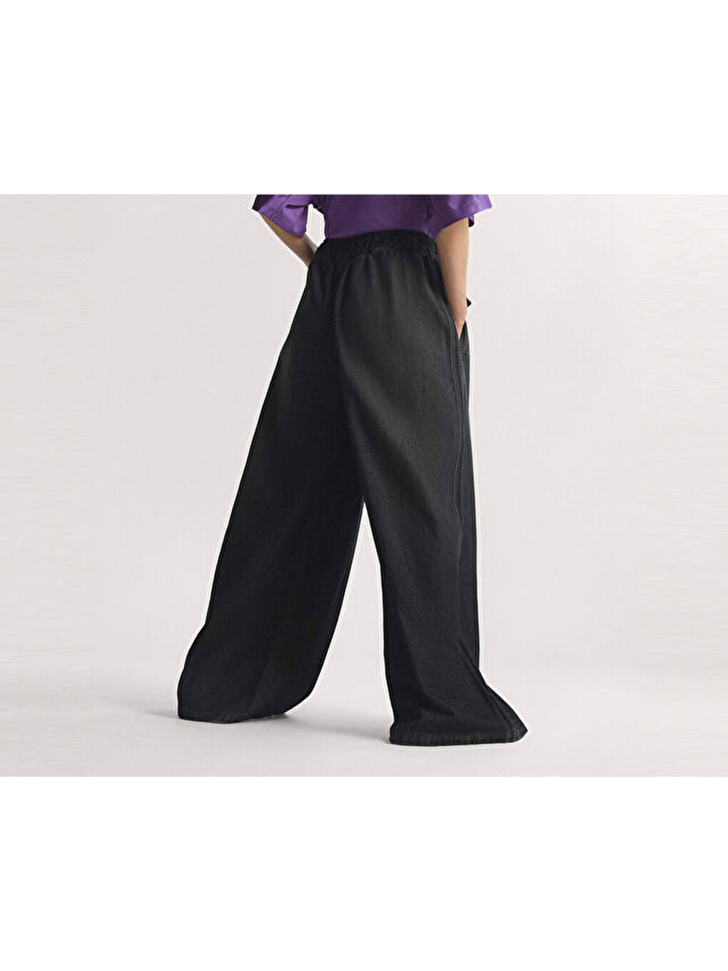 P Ess Denim Tp Kadın Günlük Pantolon Kd3919 Siyah-9