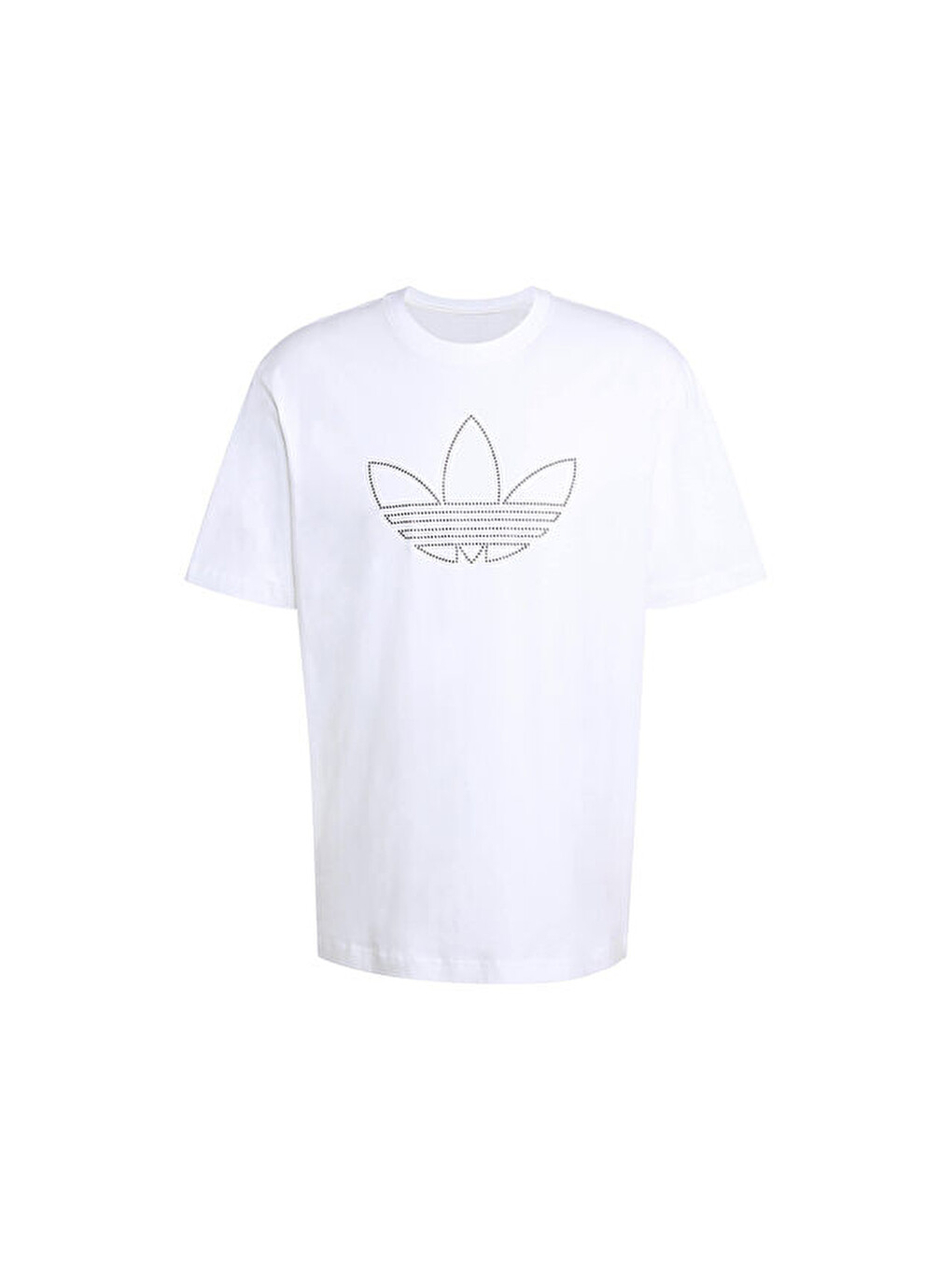 Studded Tee Erkek Günlük Tişört Jy2805 Beyaz-5