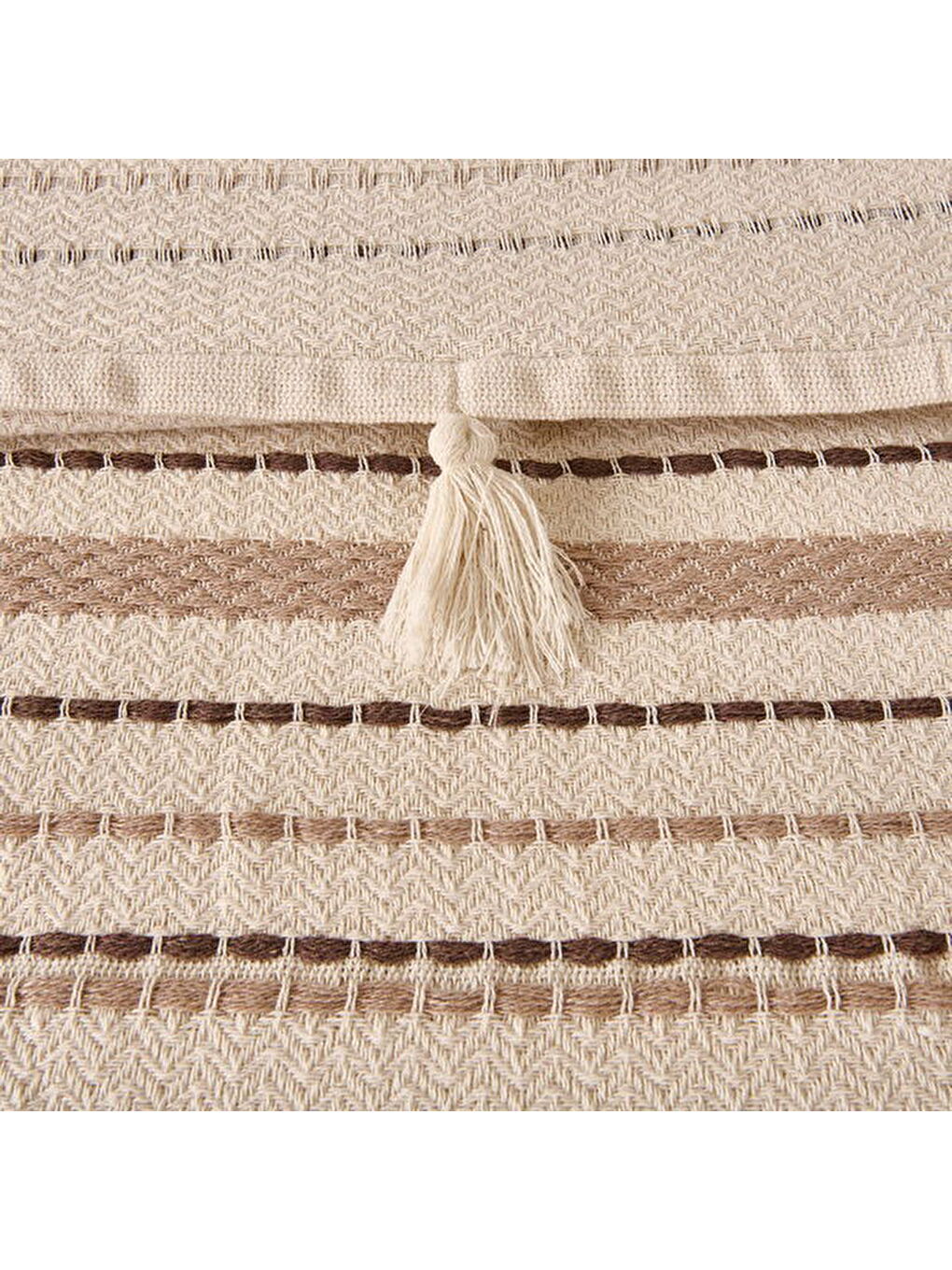 Soft Austin Çift Kişilik Yatak Örtüsü - Kahverengi - 220x240 cm-2