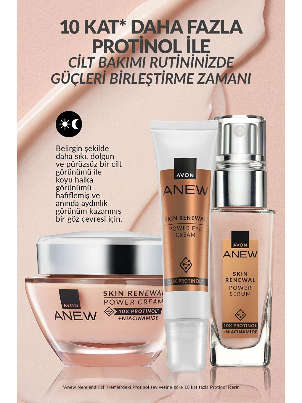 AVON Renksiz Anew Skin Renewal Power Göz Çevresi Kremi 15 Ml. - 4