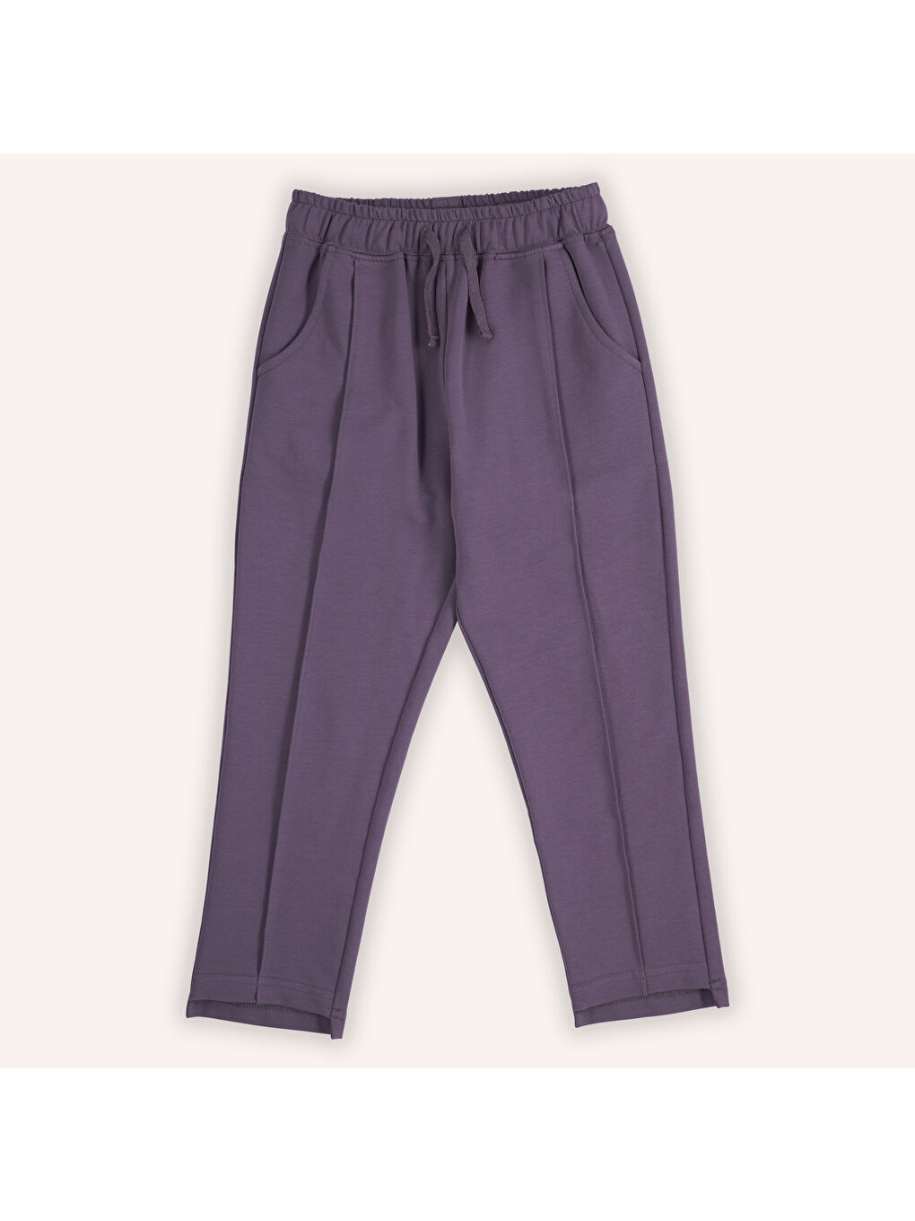 Mor Kız Çocuk Eşofman Alt-2