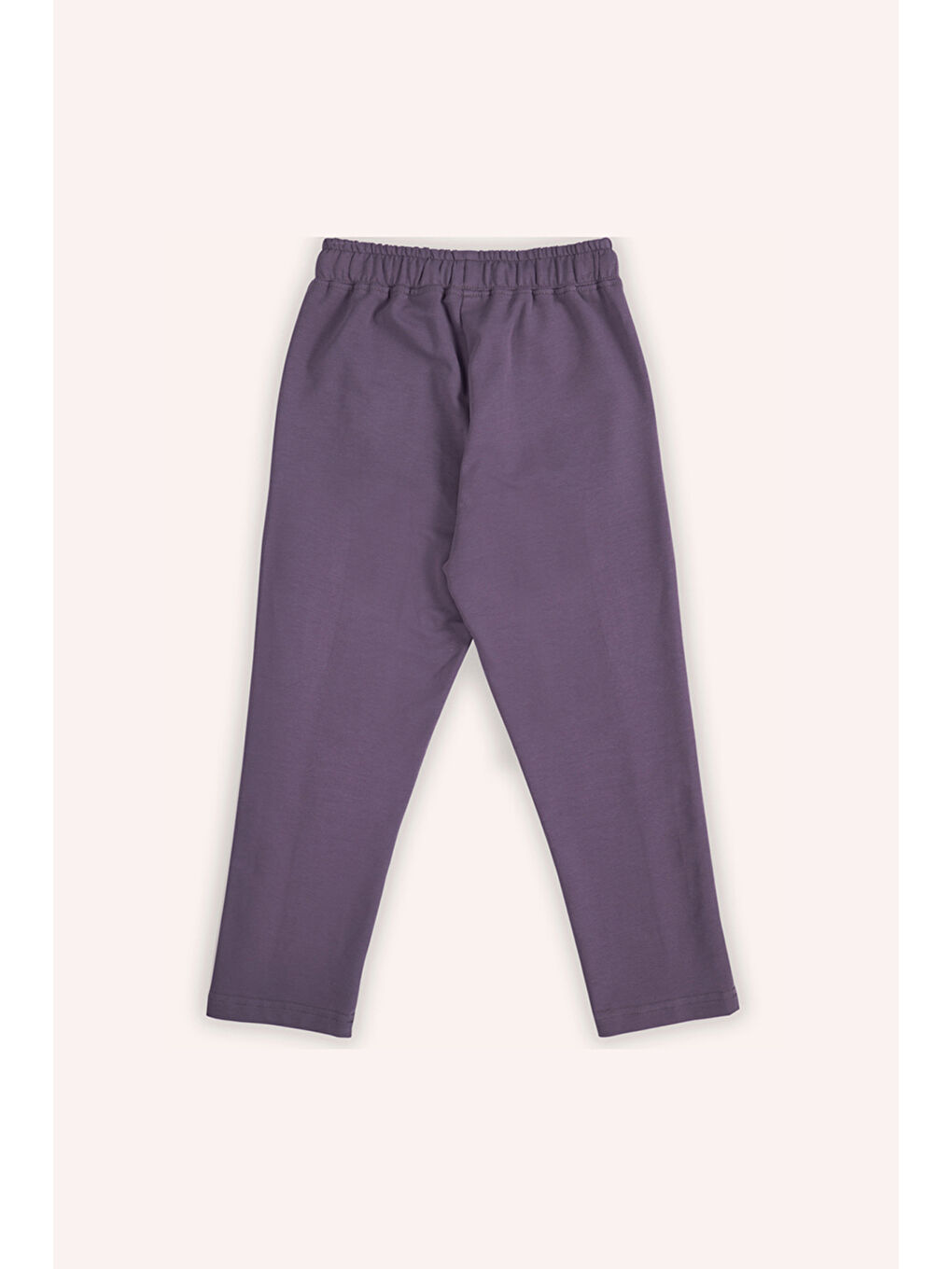 Mor Kız Çocuk Eşofman Alt-4