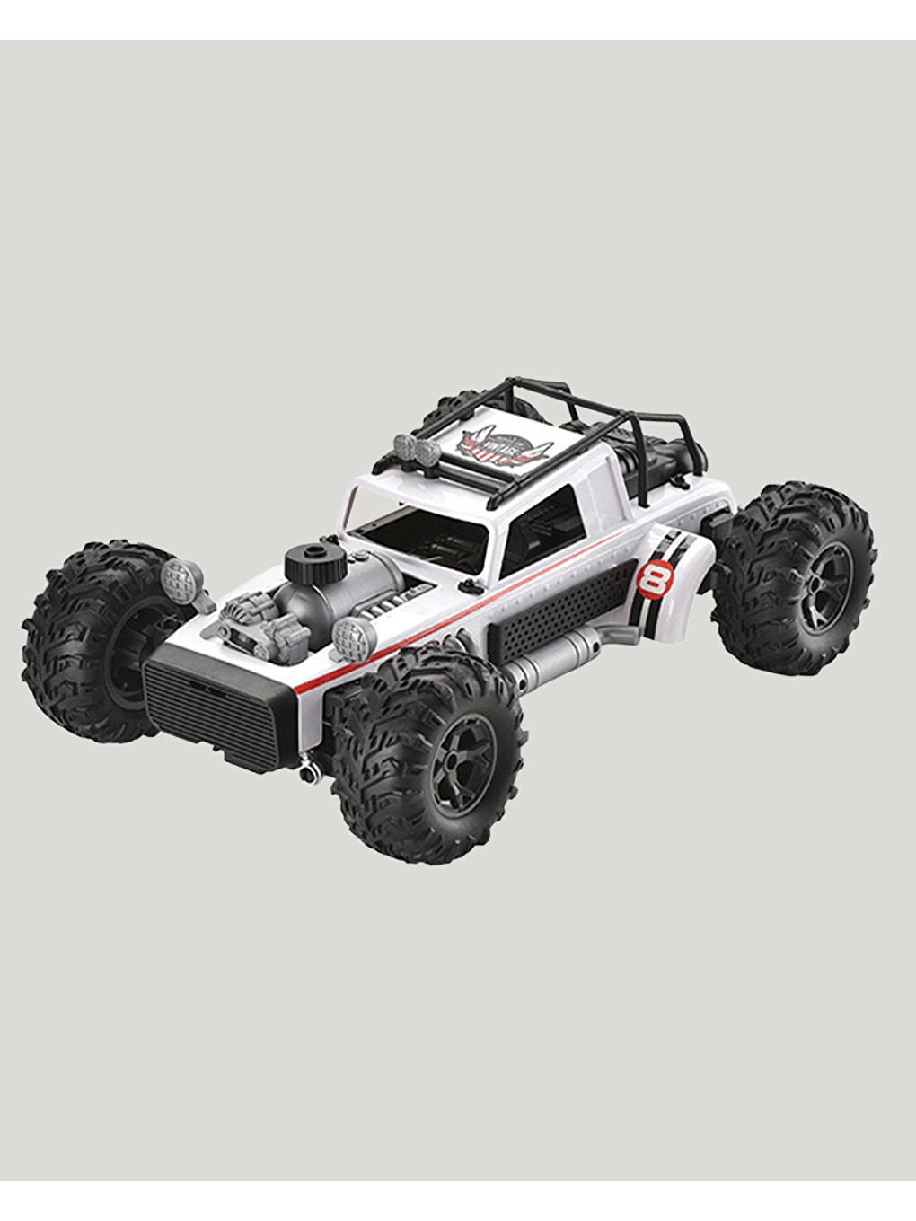 2.4 Ghz Yüksek Hızlı Truck Araba 4 Ch Usb Şarjlı Beyaz