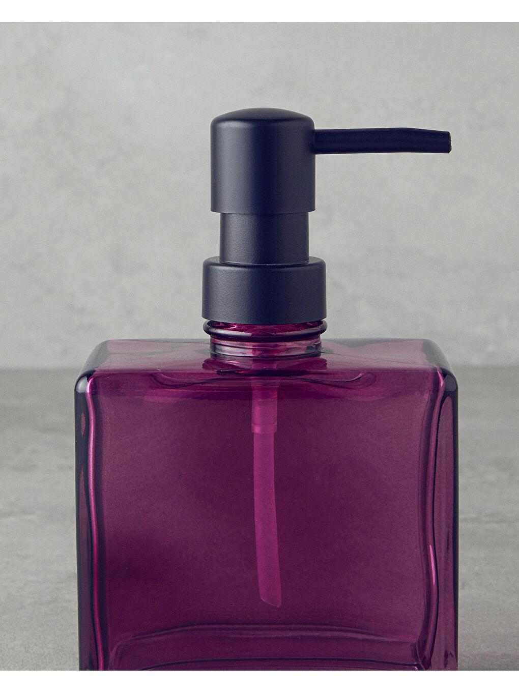 Myla Cam Banyo Sıvı Sabunluk Pembe-4