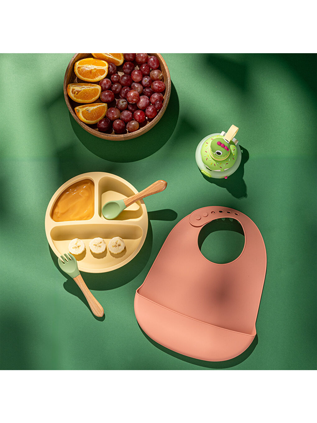 Rustik Baby Mama Seti 4 Parça