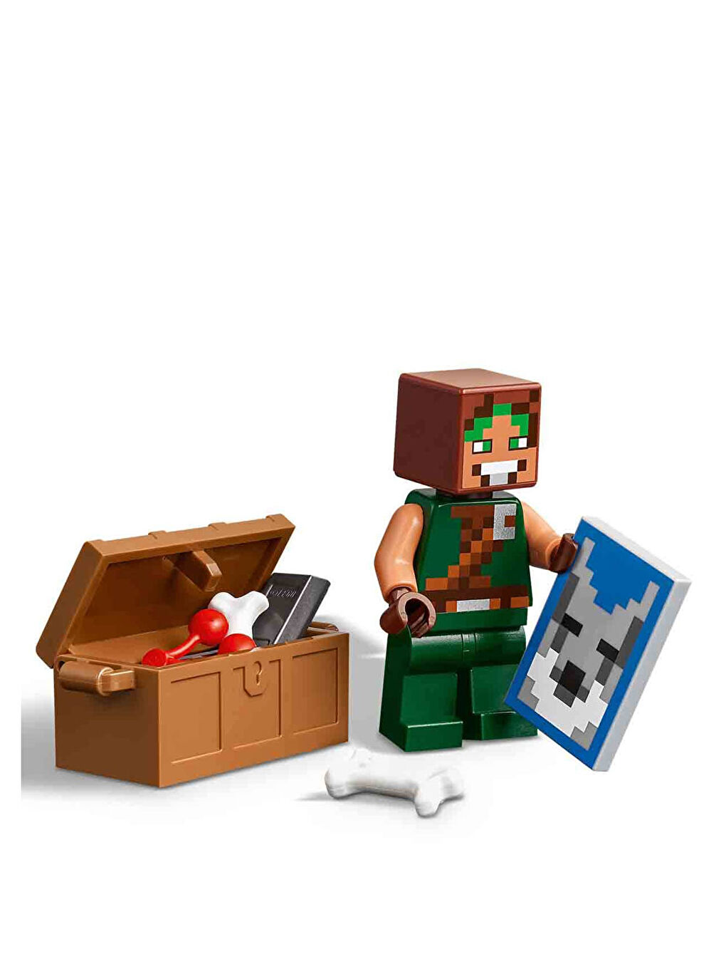 Lego Renksiz Minecraft Kalesi Oyun Seti 21261 - 1