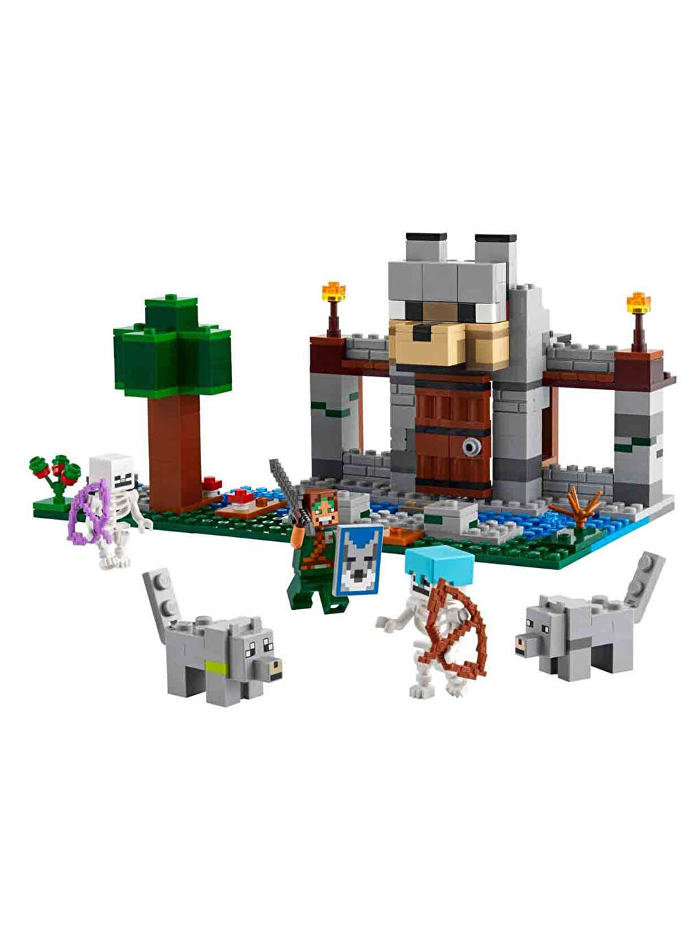 Lego Renksiz Minecraft Kalesi Oyun Seti 21261 - 3