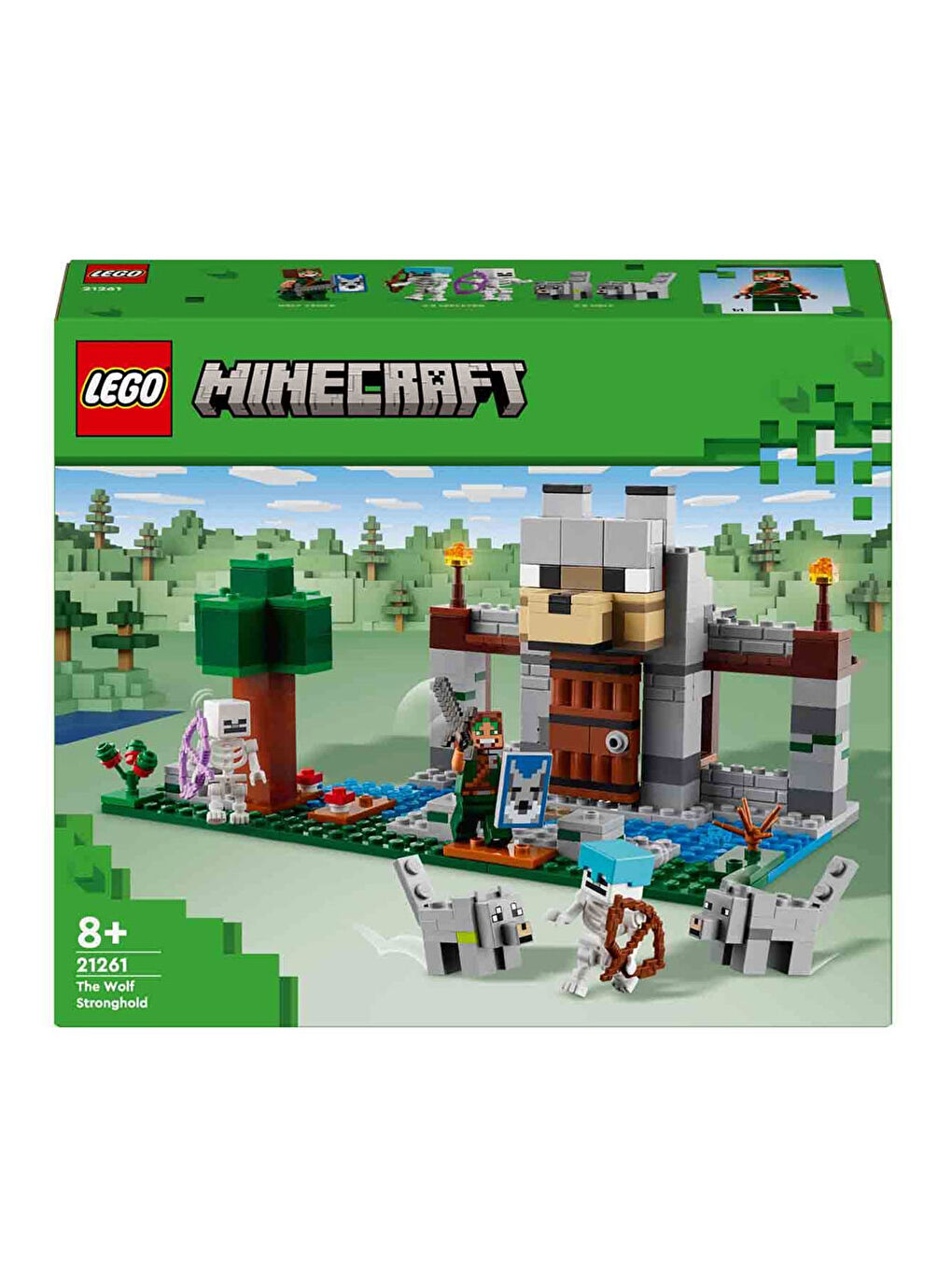 Lego Renksiz Minecraft Kalesi Oyun Seti 21261 - 5