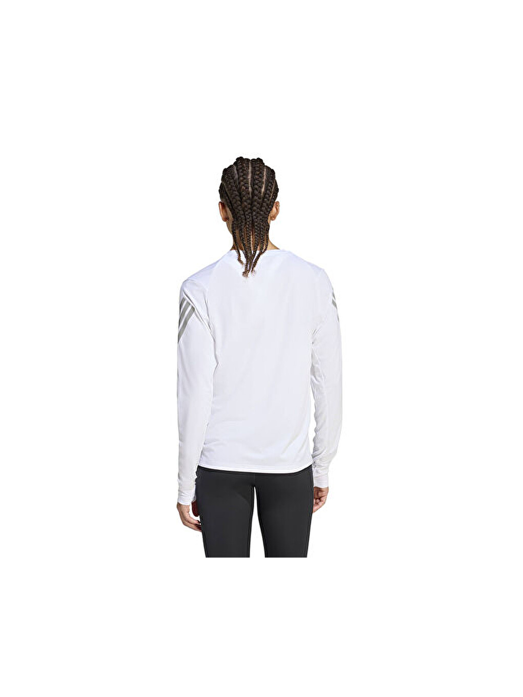 Adi365 Climacool Ls W Kadın Koşu Uzun Kollu Tişört Ke6842 Beyaz-1