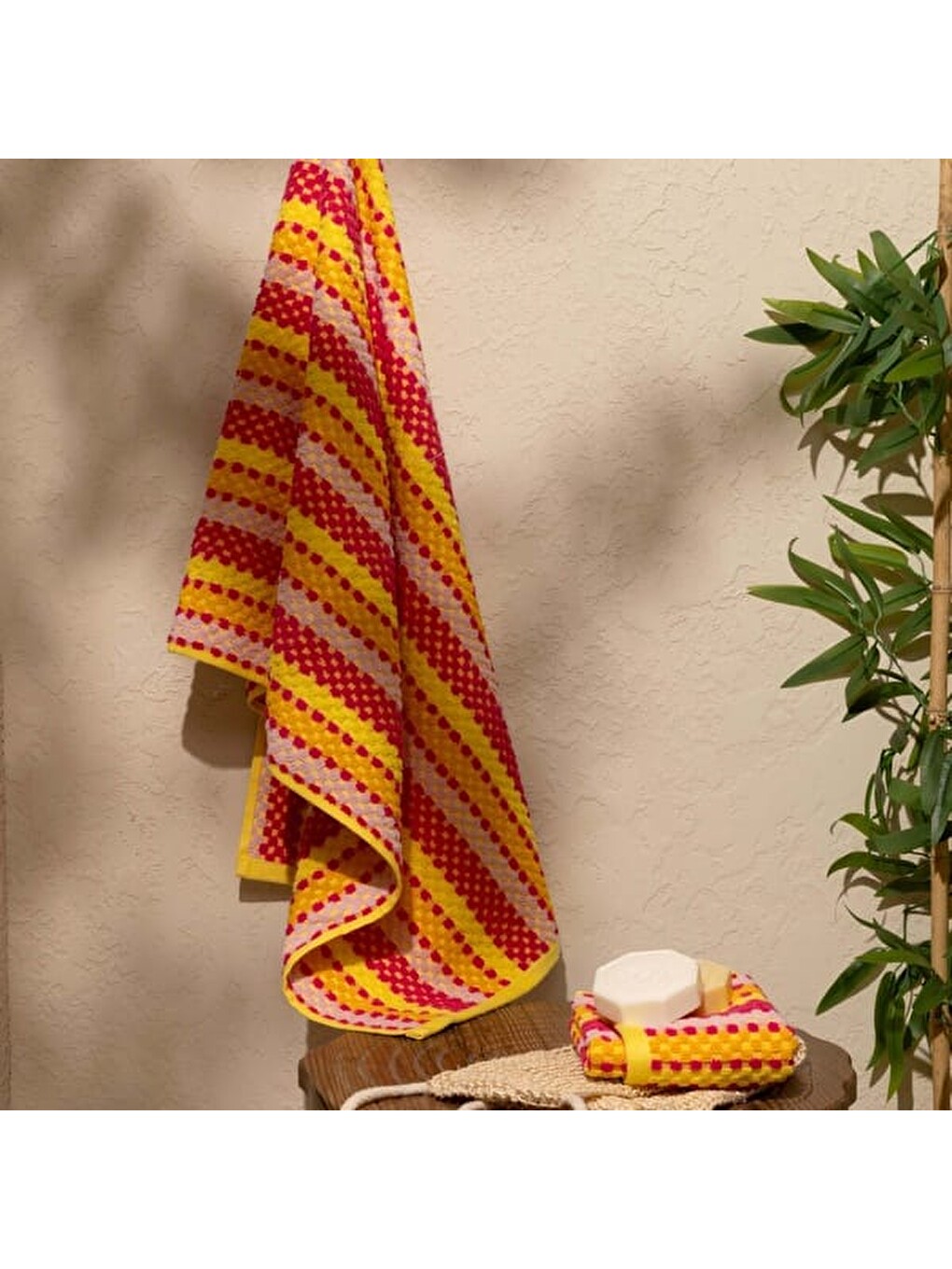 Karışık Soft Tivi Yüz Havlusu - Renkli - 50x90 cm