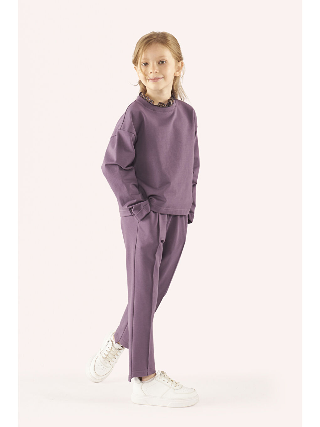 Panço Mor Kız Çocuk Sweatshirt - 7