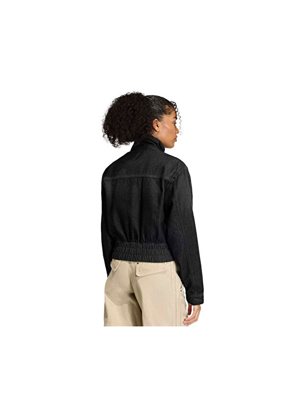 P Ess Denim Tt Kadın Günlük Ceket Kd3918 Siyah-2