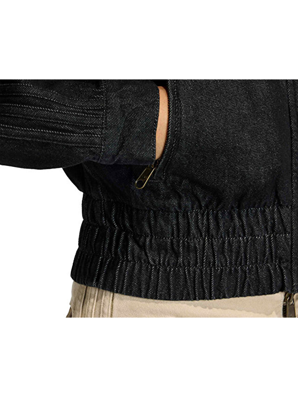 P Ess Denim Tt Kadın Günlük Ceket Kd3918 Siyah-4