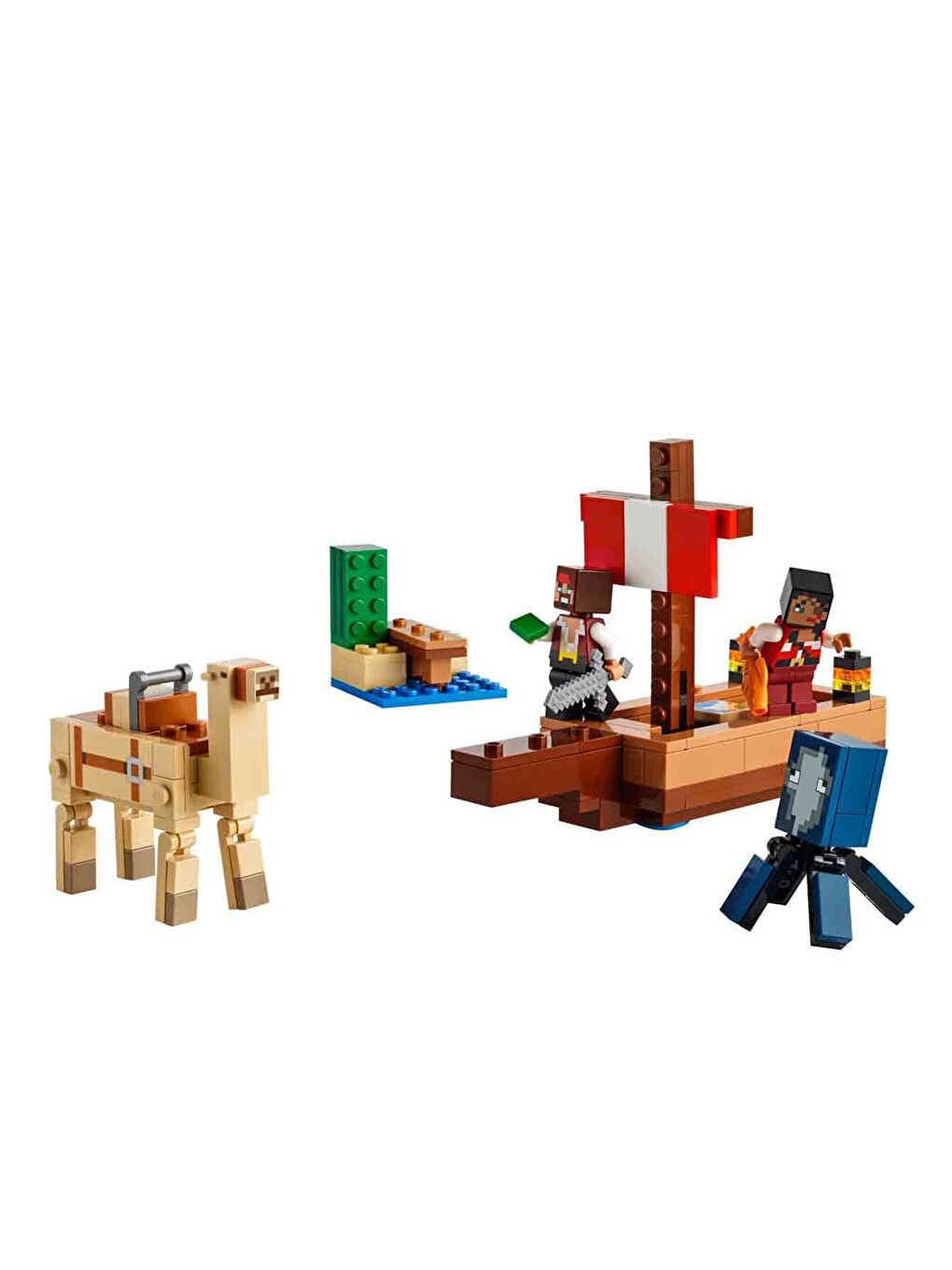 Lego Renksiz Minecraft Korsan Gemisi Yolculuğu Oyun Seti 21259 - 4