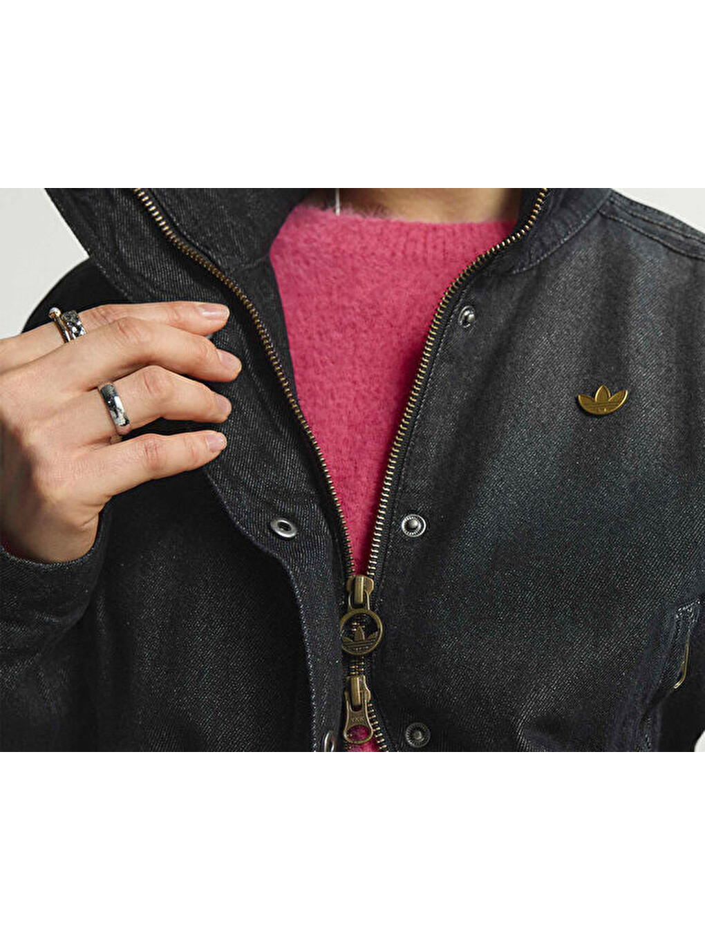 P Ess Denim Tt Kadın Günlük Ceket Kd3918 Siyah-9