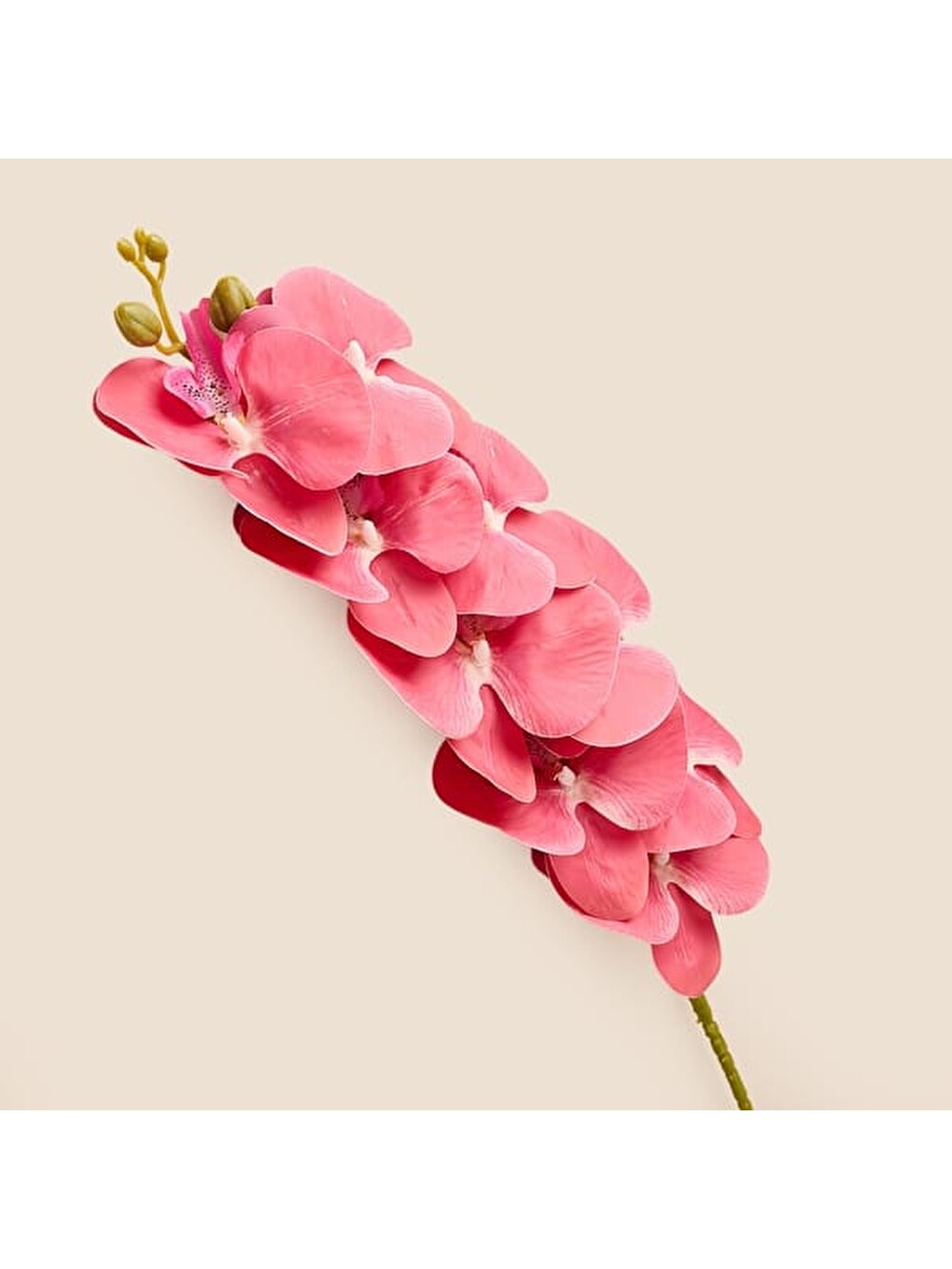 Deco Orkide Yapay Dal Çiçek - Koyu Pembe - 104 cm-2