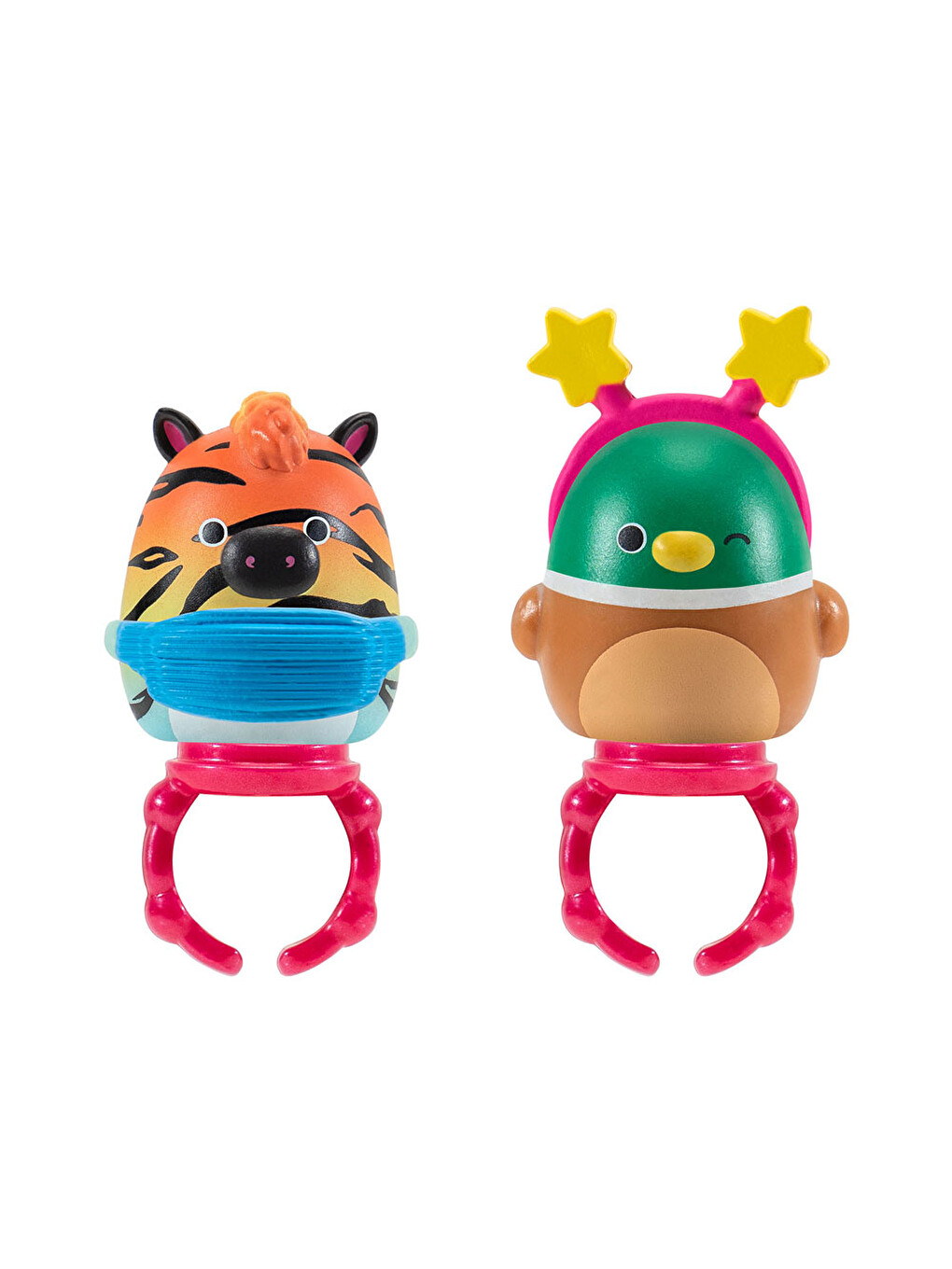 Squish-a-longs 8 Figür-yüzük Set Seri 1 Al0083-2