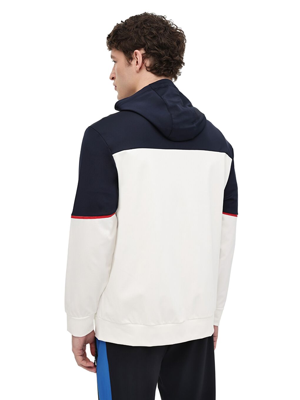 Beyaz ML RUNE 17ITL1305 6FX KIRIK BEYAZ Erkek Eşofman Üstü-1