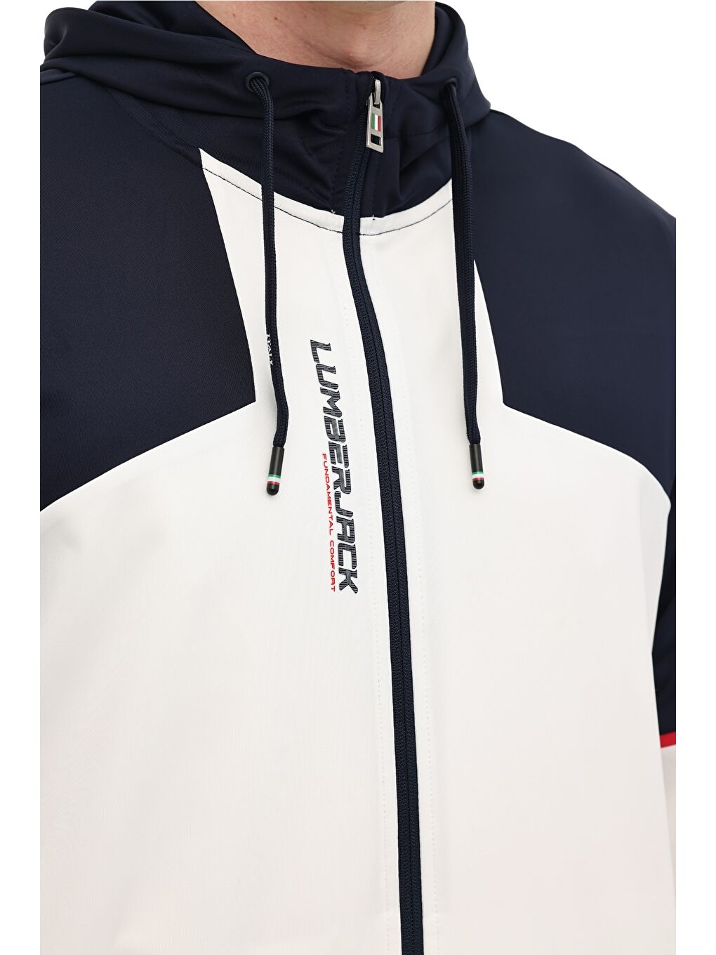 Beyaz ML RUNE 17ITL1305 6FX KIRIK BEYAZ Erkek Eşofman Üstü-3