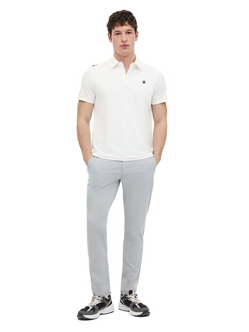 Gri ML HOLT 22ITL1215 6FX GRI Erkek Pantolon-2