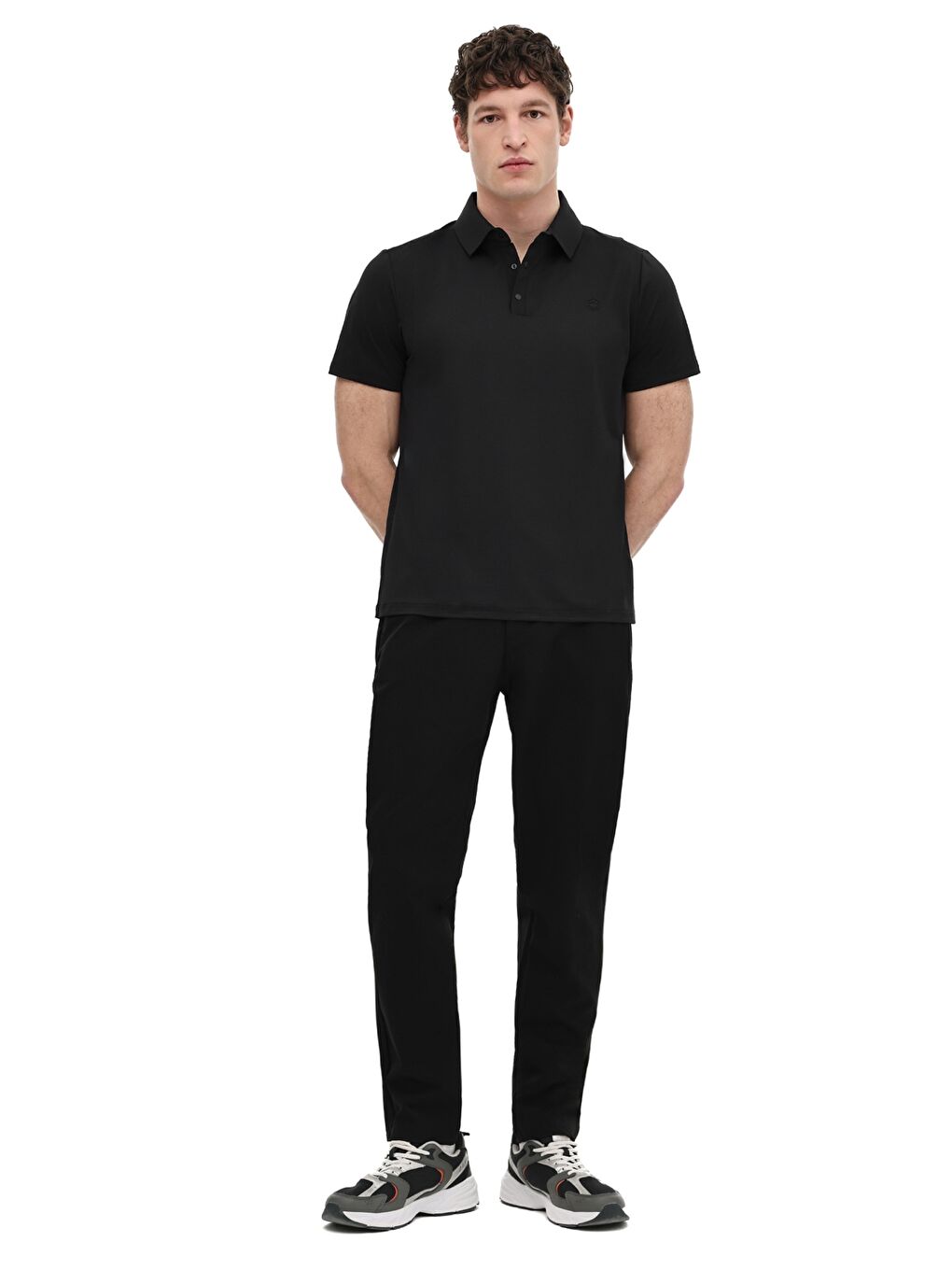 ML HOLT 22ITL1215 6FX Siyah Erkek Pantolon-2