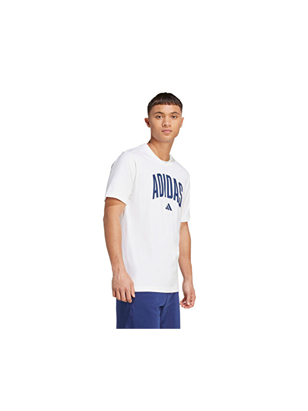 M Collegiate T Erkek Günlük Tişört Jm6416beyaz-2