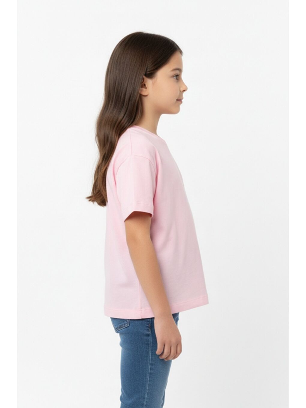 Açık Pembe Tişört-1